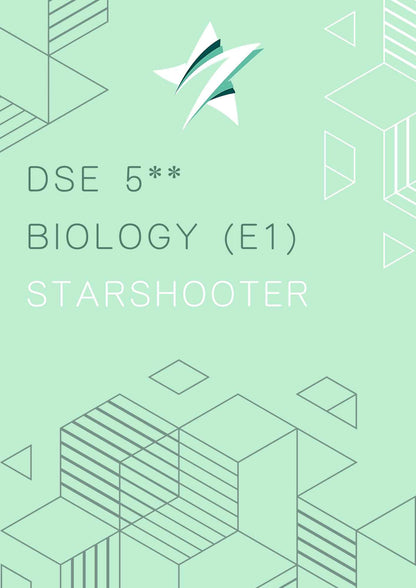 [優惠組合] Biology E1課程及筆記