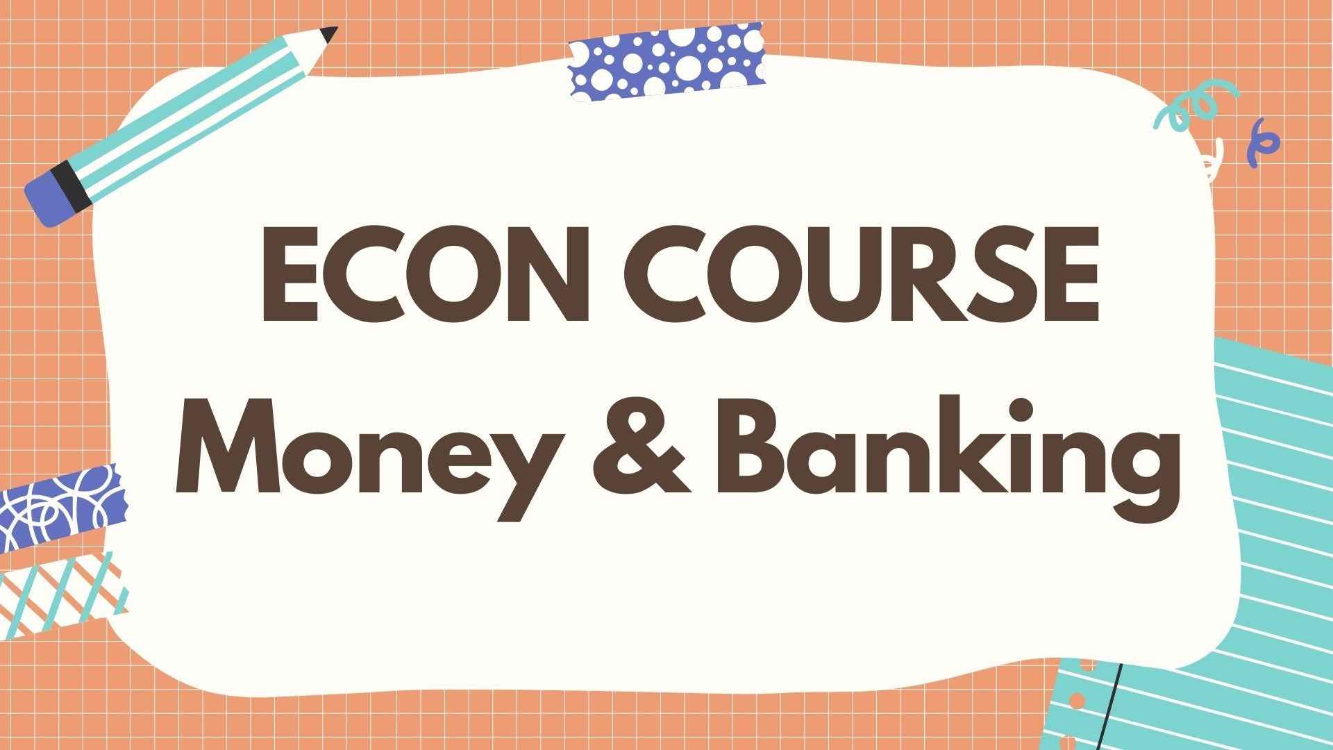 [優惠組合] ECON奪星筆記及Money & Banking課程